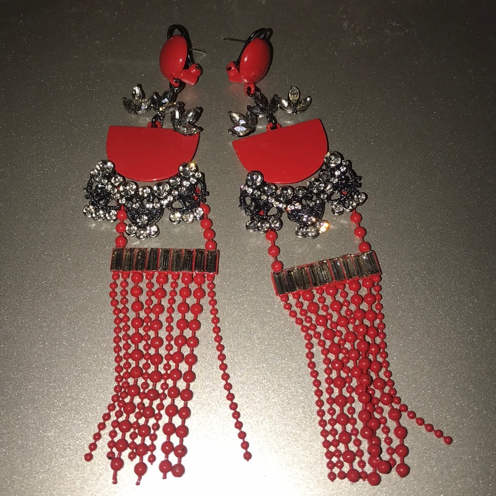 zara earrings